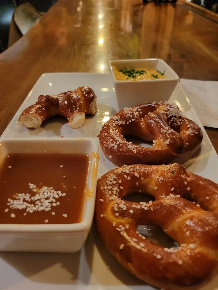 Jumbo Pretzel with Beer Cheese